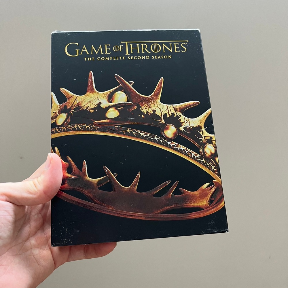HBO Game of Thrones The Complete Second Season DVD Box Set Jon Snow Artwork